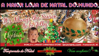 Fui Na Maior Loja De Natal Do Mundo E Quase Surtei - Vivendo Em Usa