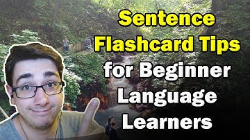 Beginner Sentence Mining and Anki Flashcard Tips