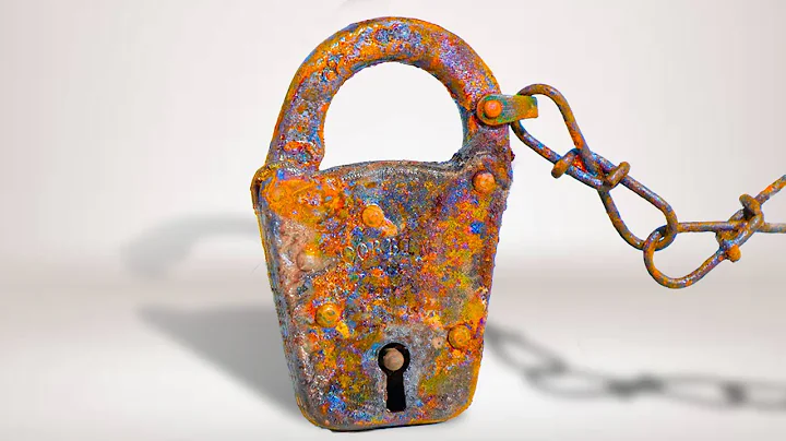 I Restore A 1905 Rusty Lock - Gross Surprise Inside!