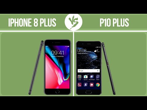 Apple iPhone 8 Plus vs Huawei P10 Plus ✔️