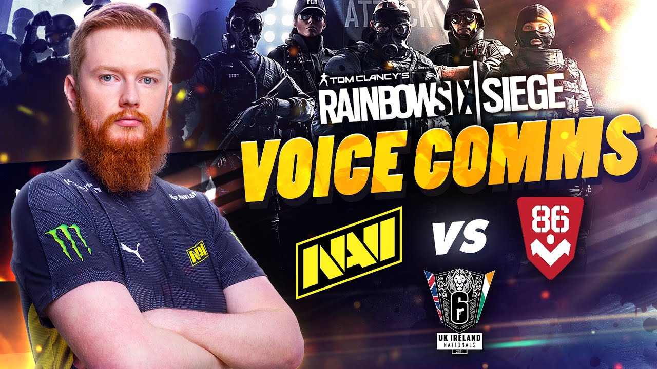 NAVI vs Viperio 86 - ТИМСПИК на UK Ireland Nationals Season 3 (Rainbow Six)