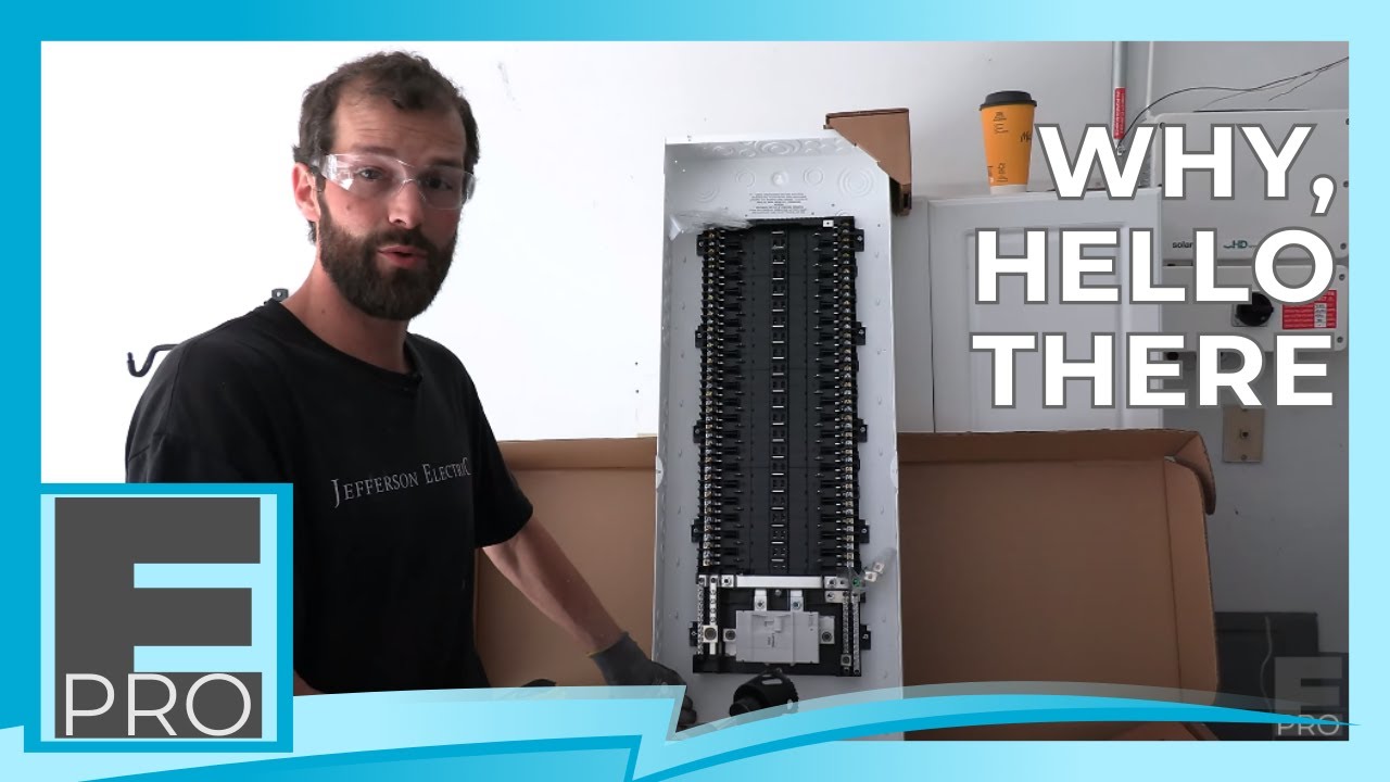 An Electrical Panel Installation, But Sexier YouTube