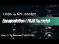 POJO Format using Encapsulation Concept (13-01-2026 )