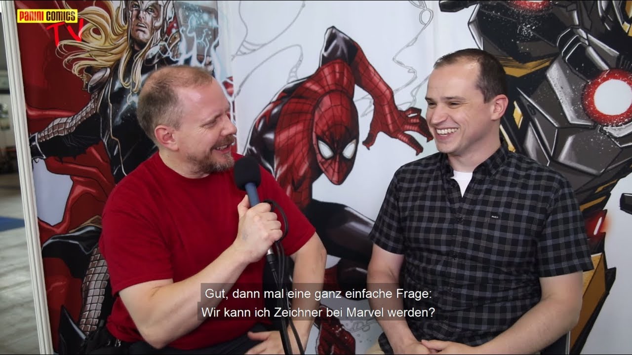 Panini Comics Tv Folge 19 Marvel Talent Scout Rickey Purdin Arvind Ethan David Dirk Gently Uvm Youtube