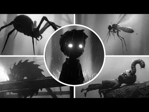 LIMBO - All Bosses & Deaths