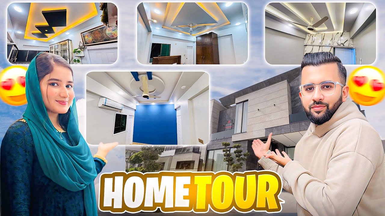 Our New Home Tour On Public Demand | Before & After Home Tour | Malik Waqar Vlogs