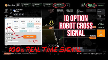 Iq Option Robot Cross Signal 👉The best solution to win a trade ✅100% REAL TIME SIGNAL