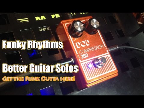 DOD Compressor 280 : Better Leads, Funky Rhythms! - YouTube