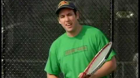 Mr. Deeds- tennis scene