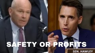 HAWLEY CALLS OUT BOEING CEO FOR PRIORITIZING PEOPLE OVER PROFITS