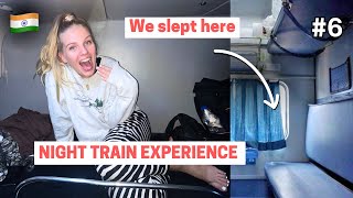 We slept in a NIGHT TRAIN in INDIA (12 hours) 🇮🇳 KERALA to GOA - INDIA Vlog #6