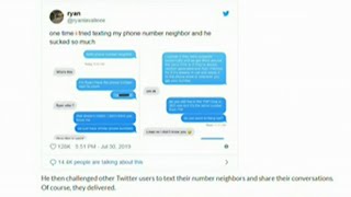 Number Neighbor Trend Goes Viral