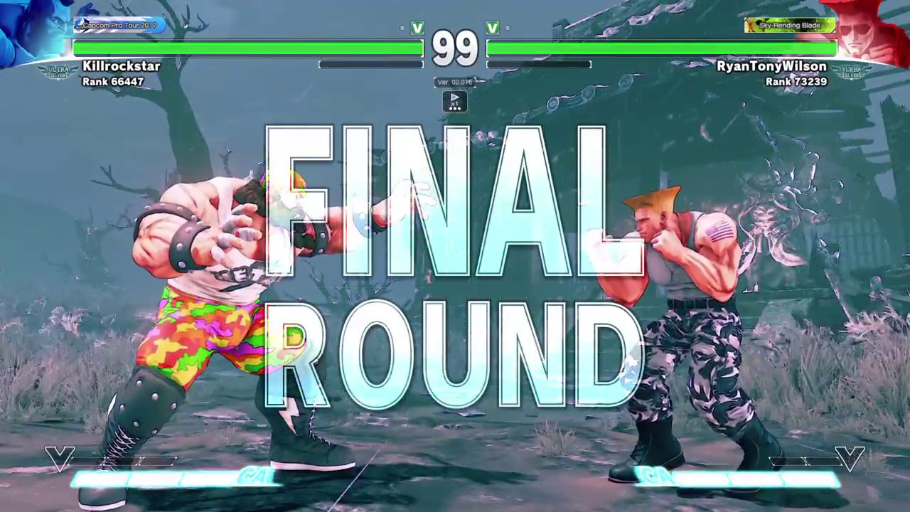SFV :  killrockstar (Zangief) vs RyanTonyWilson (Guile)