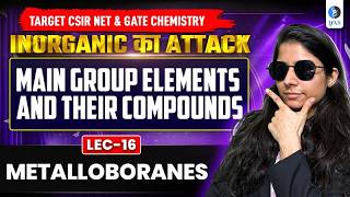 Metalloboranes | Main Group Elements And Their Compounds | CSIR NET Chemistry | Lec-16 | IFAS