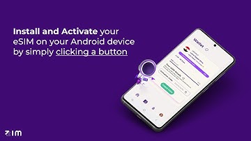 ZIM Vision | How to install an eSIM on your Android Device without a QR Code: Direct Method