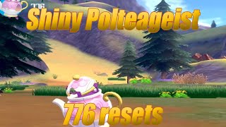 Shiny Poltegeist - 776 resets - Pokemon Shield