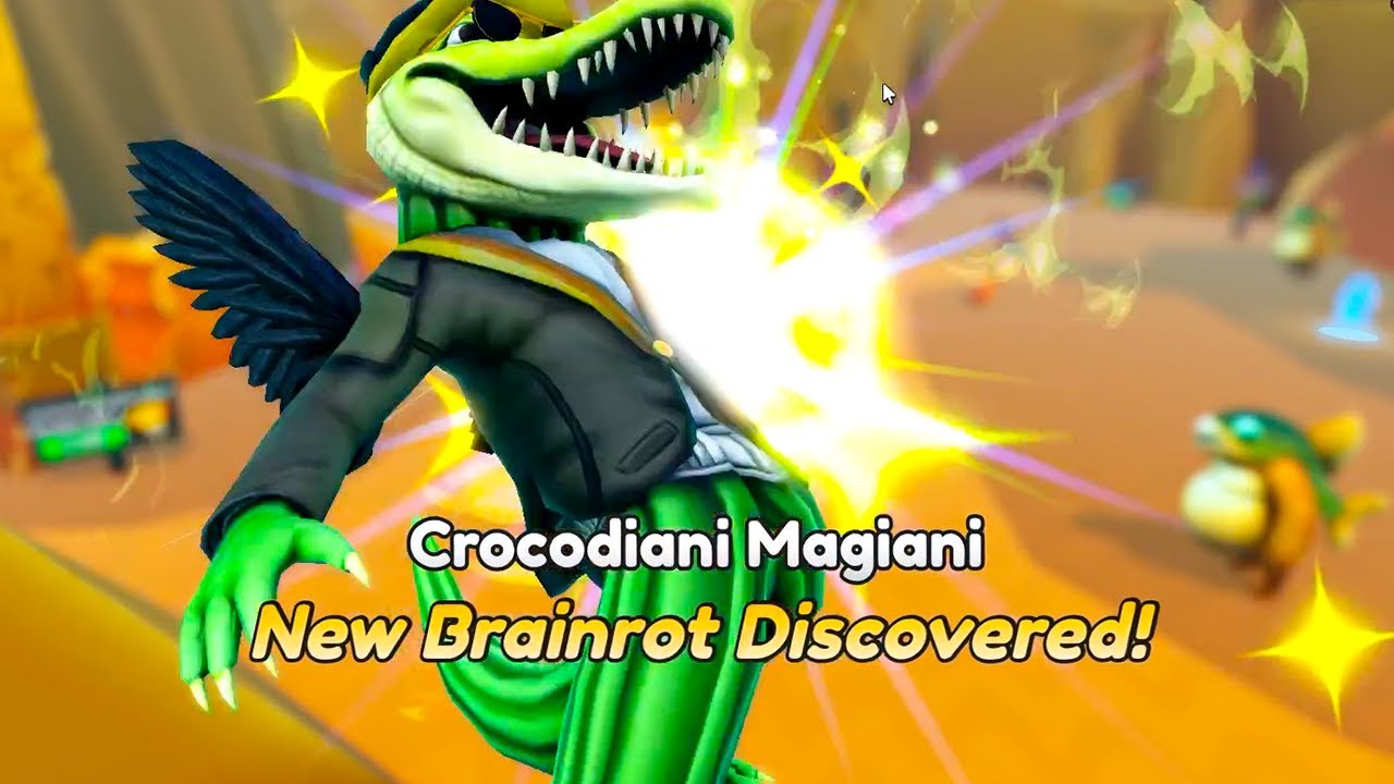 🐊 Unlocking the NEW SECRET CROCODIANI MAGIANI in Brainrot Evolution (roblox)