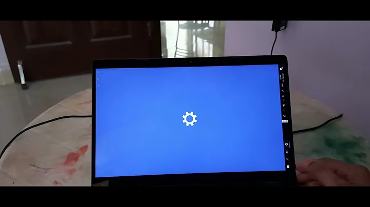 Dell Latitude laptop screen rotation - solved