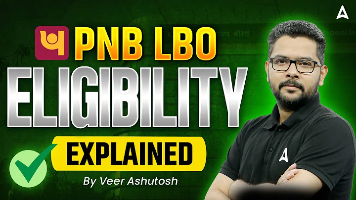 PNB LBO Eligibility | PNB LBO Recruitment 2025 | Complete Eligibility Criteria by Veer Ashutosh