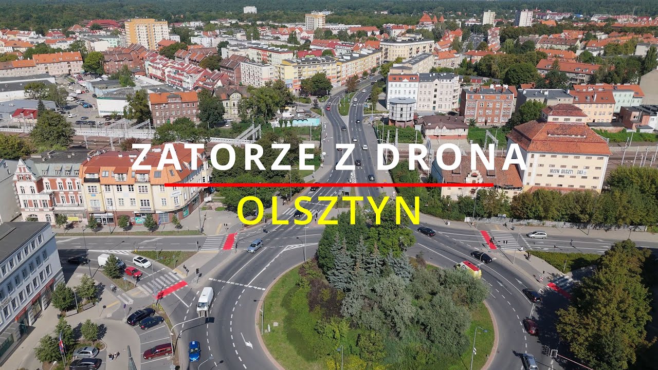 Olsztyńskie Zatorze z lotu ptaka | Widok z drona | DJI Air 3 4K
