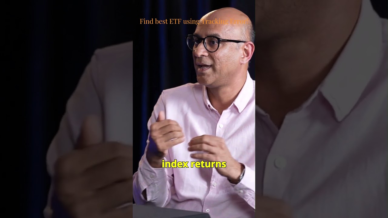 🤔 Find best ETF using Tracking error🔥 