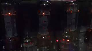 Vacuum tube amp el 34 push pull  test to chacha
