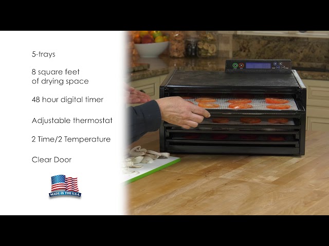 Excalibur 5-Tray Food Dehydrator with Digital 48-HR Timer