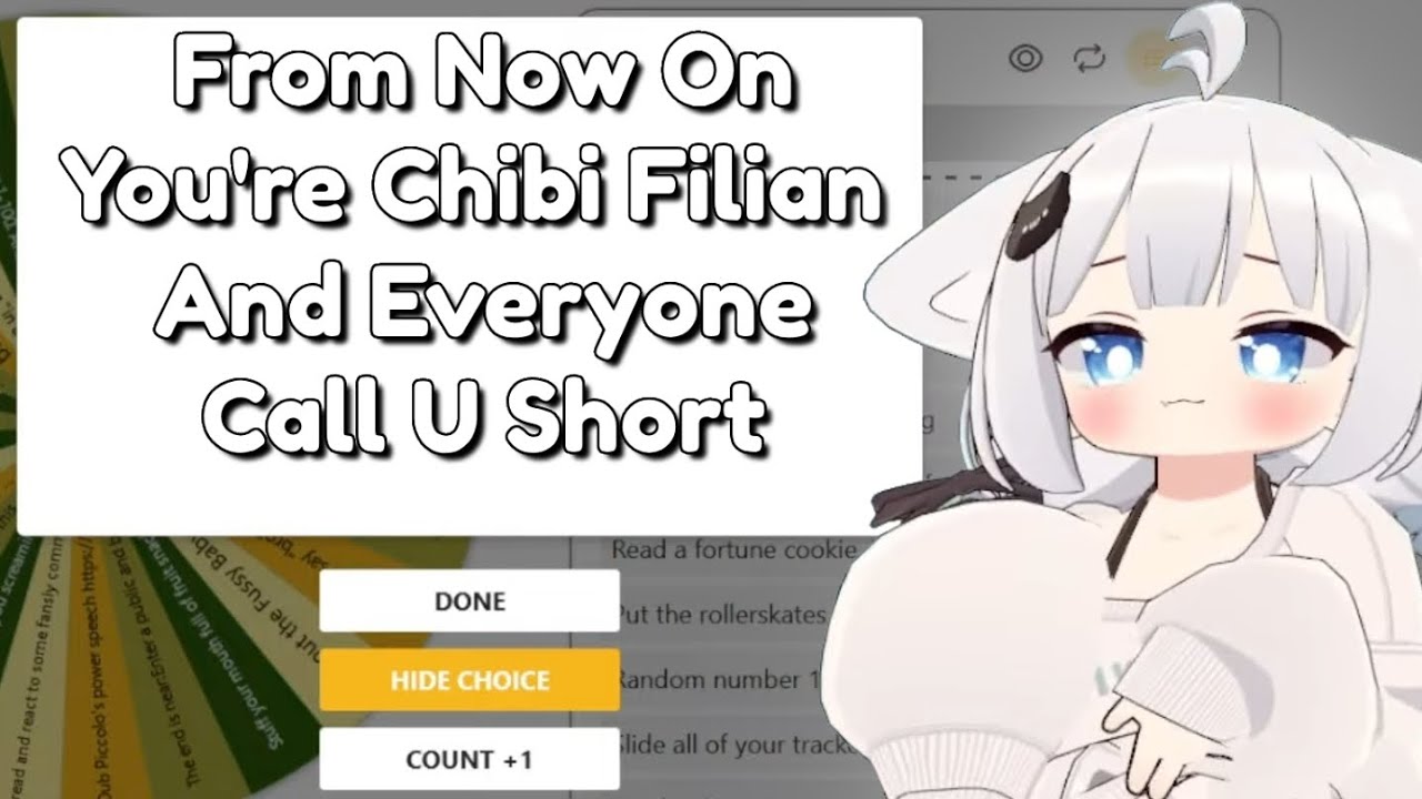 Filian Laughs She Becomes Smaller