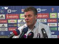Presserunde nach dem Stadtderby