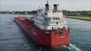 CSL ASSINIBOINE - Downbound Port Huron, Michigan 5-26-2021
