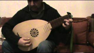 Video thumbnail of "Pavana - The earl of Salisbury - William Byrd - lute"