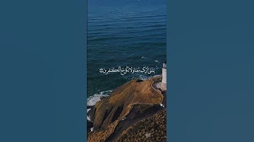 وهي تجري بهم في موج كالجبال  | #سورة_هود  #القران_الكريم_راحه_نفسية😍🕋