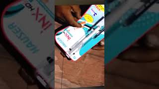 Inx HD Liquid Ink Fountain Pen Ink Cartridges Refillable Hauser Unboxing and Review In Hindi