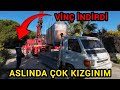 GECE YÜK ALDIM, VİNÇ İLE İNDİRDİK! -  SİNİR VE STRES DOLU GÜN! #alicantürk #başlangıç #nakliye