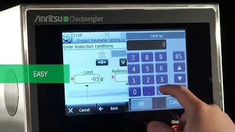 Checkweighers - Anritsu