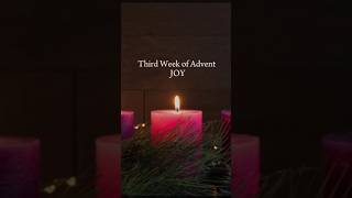 Third Week of Advent: JOY #advent #joy#catholic #teen #christmas#kids #catholicchurch #children