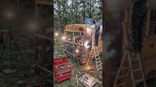 Abandoned School Bus to Luxury Tiny Home - Amazing Transformation! 🚌✨#shortsfeed #restoration #usa