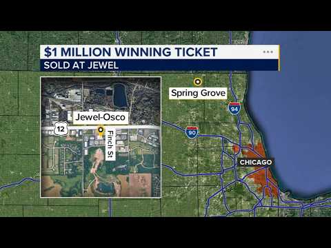$1 million winning ticket sold at northwest suburban Jewel-Osco