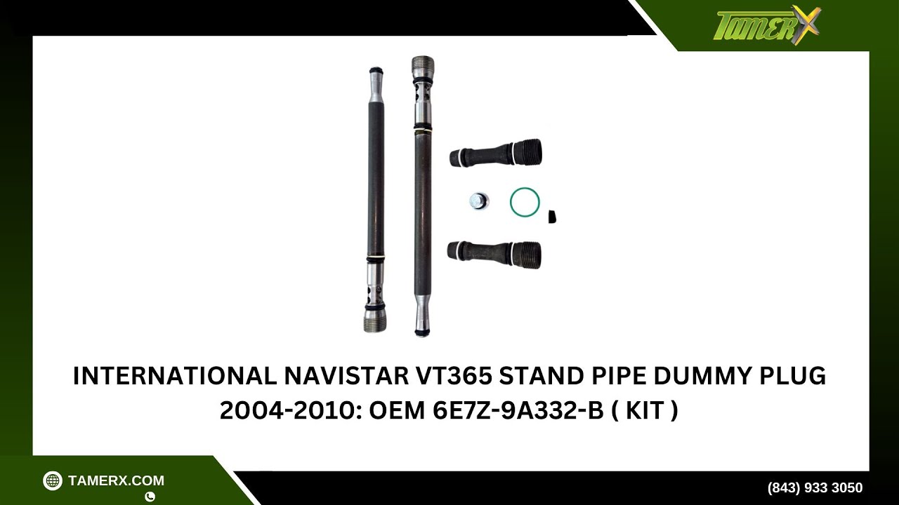 Navistar VT365 Stand Pipe Dummy Plug | 2004-2010 | OEM 6E7Z-9A332-B