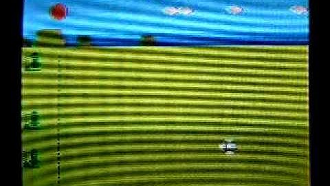 Planet Patrol Atari 2600 Gameplay