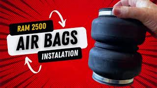 2021 Ram 2500 Gets Airbags | Rough Country Air Spring Kit Installation