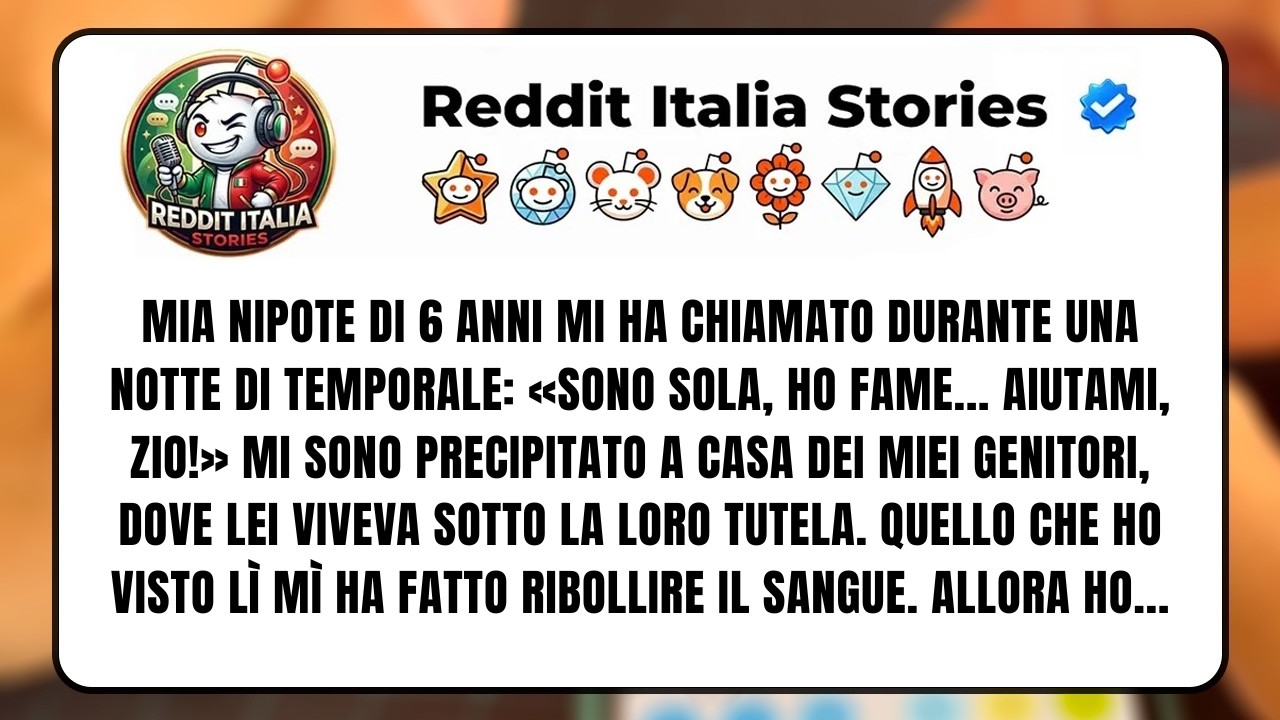 La mia nipotina di sei anni mi chiamò nel cuore della notte, mentre fuori imperversava una tempesta. «Zio, sono chiusa in una stanza, ho fame, ti prego, aiutami», sussurrò con la voce rotta....
