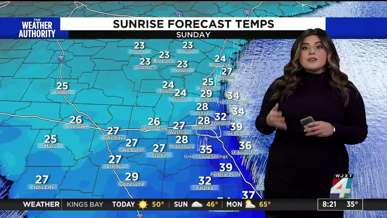 Chilly weekend, then a major warm up next week - YouTube