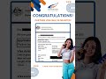 🎉 #VisaGrant Alert! Subclass 801 Partner Visa Approved with #cosmoseducation 🇦🇺❤️