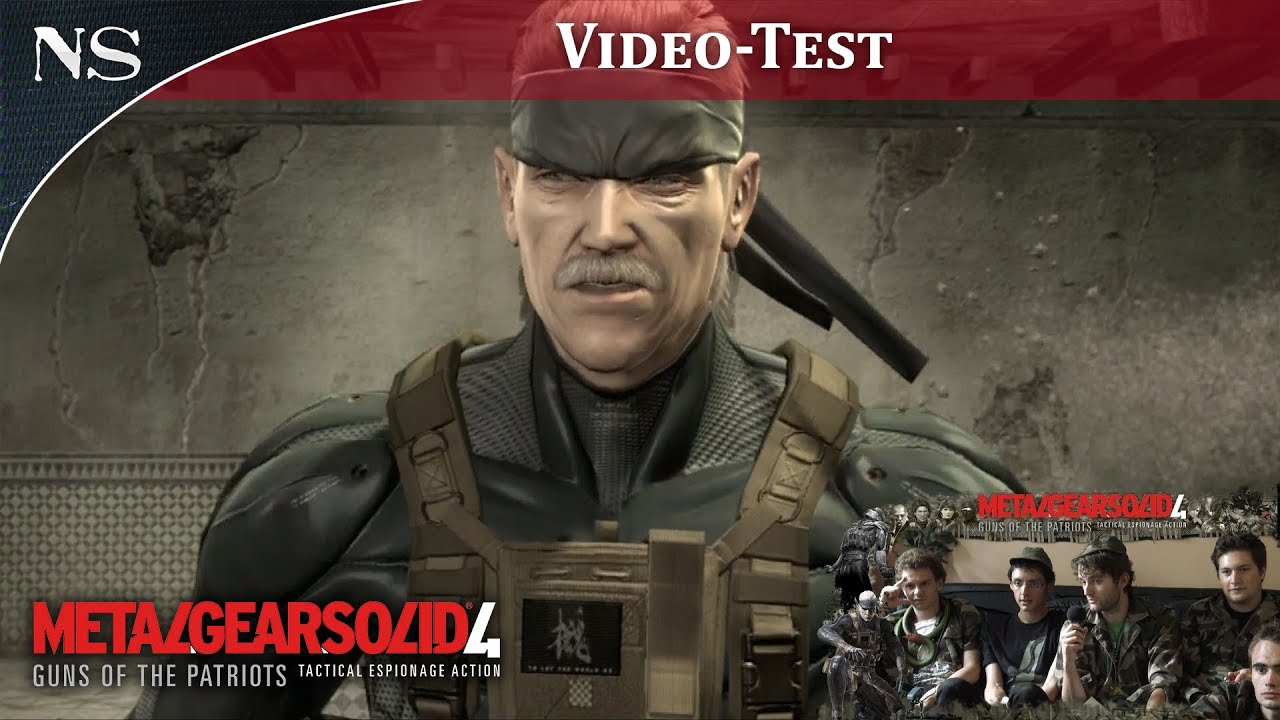 Metal Gear Solid 4 Guns of the Patriots VidéoTest PS3 (NAYSHOW) YouTube
