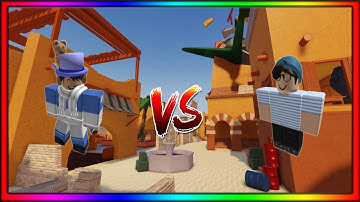 I 1v1ed one of my friends in Arsenal👀 [ROBLOX]