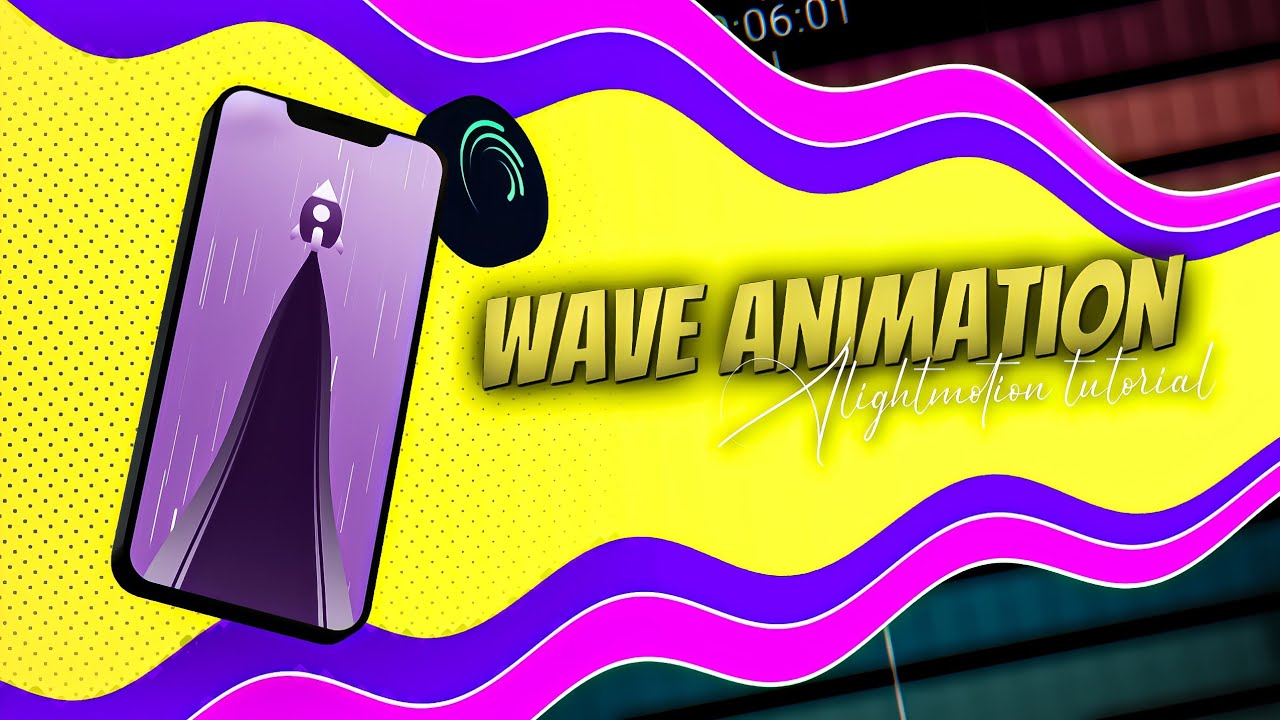 Wave Animation : Alightmotion Tutorial || Transition effect || 