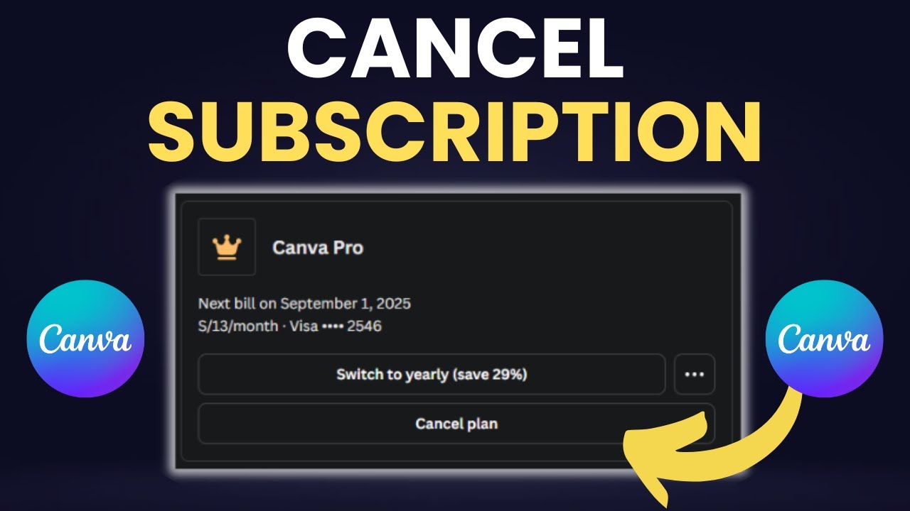 How To Cancel Canva Pro Subscription - Full Guide 2025