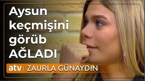 Aysunun keçmiş görüntüləri CANLI EFİRDƏ: “Niyə açıq-saçıq geyinirsən?” – Zaurla Günaydın