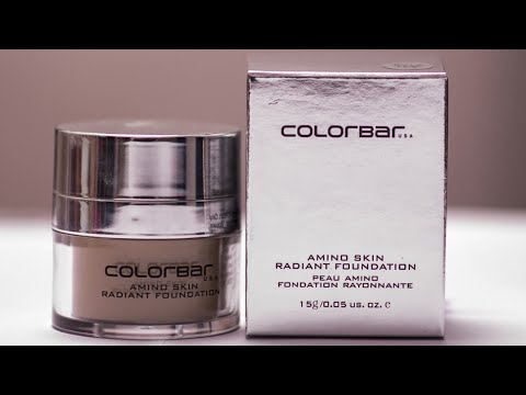 Colorbar amino skin radiant foundation review,best foundation for summers n winters,must have this